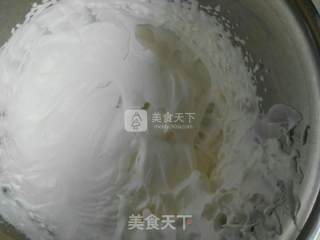 #aca烤明星大赛#vanilla Mango Flowing Heart Cake recipe