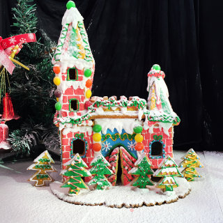 Castle Gingerbread House recipe