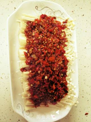 Private Secret Chopped Pepper Flammulina recipe