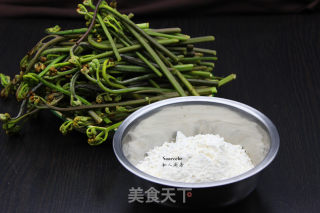 #春食野菜香# Crispy Fried Bracken recipe