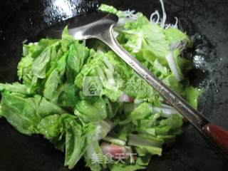 Boiled Vermicelli with Bacon and Cabbage recipe