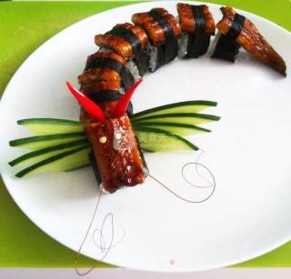 Dragon-shaped Sushi recipe