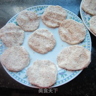 Sesame Sweet Potato Glutinous Rice Cake recipe