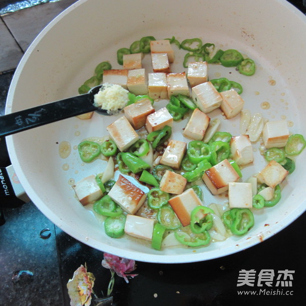 Fried Tofu Diced recipe