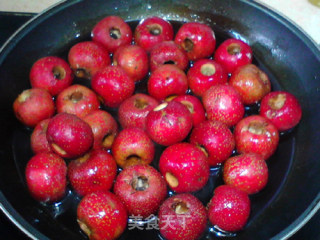 Fried Red Fruit with Brown Sugar recipe