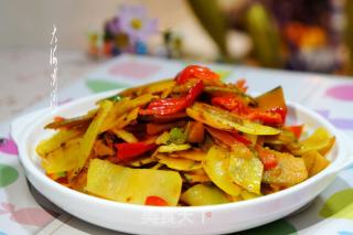 #trust之美#fried Wogua Chips recipe