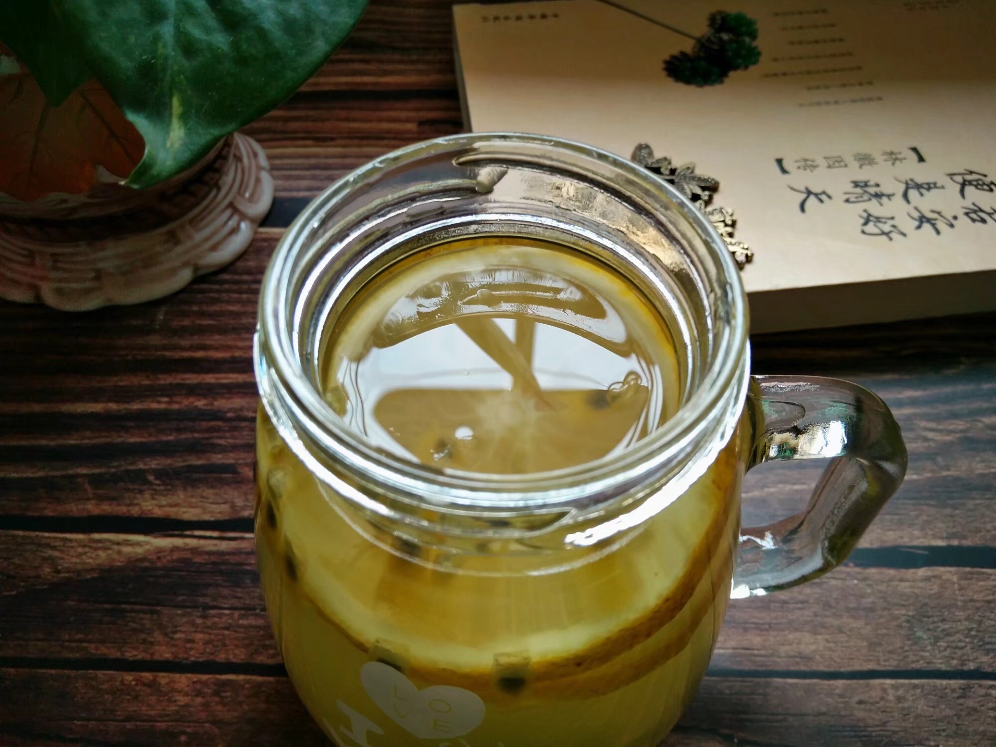 Vanilla Lemon Honey Water recipe