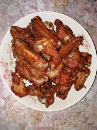 Fried Pork Ribs with Fermented Bean Curd recipe