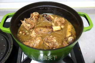 Stewed Lamb Leg recipe