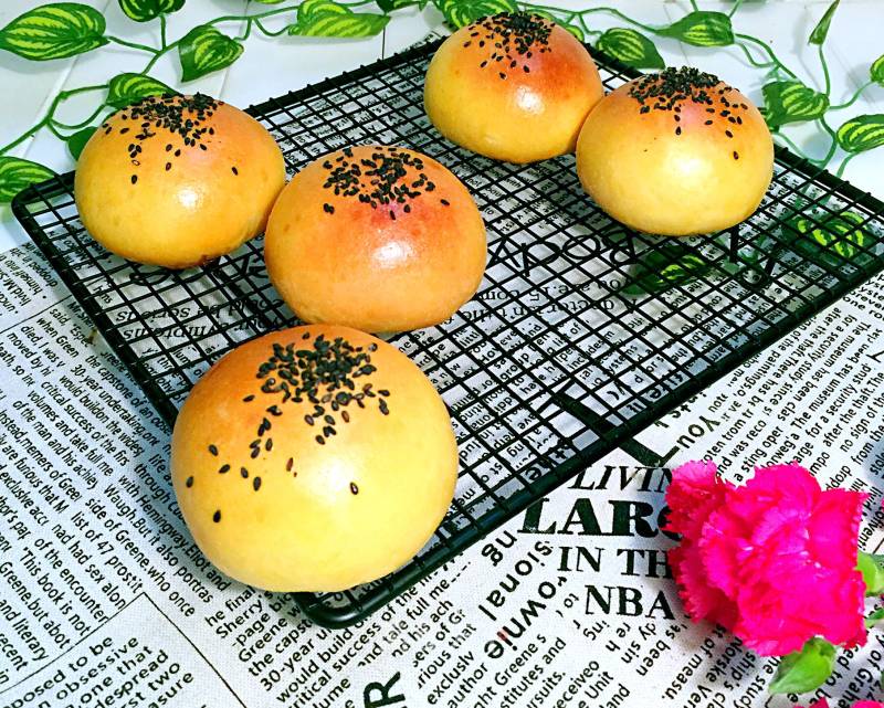 #trust之美# Sweet Potato Bean Paste Packet recipe