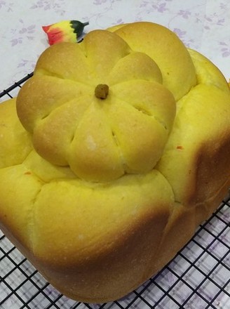 Bread Maker Version Pumpkin Custard Cream Toast recipe