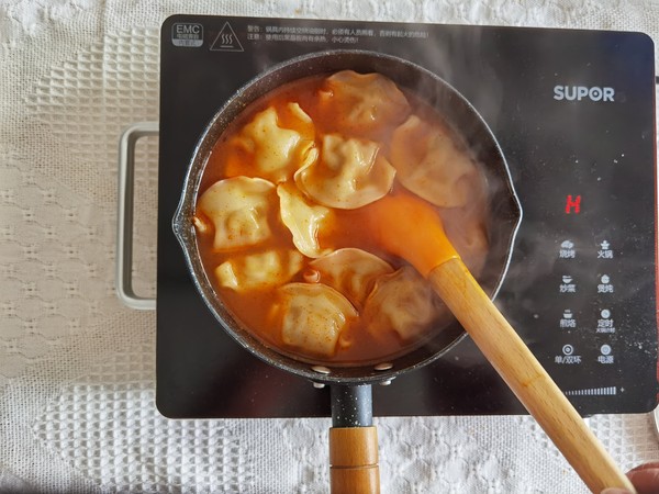 Simple and Delicious Sour Soup Dumplings recipe
