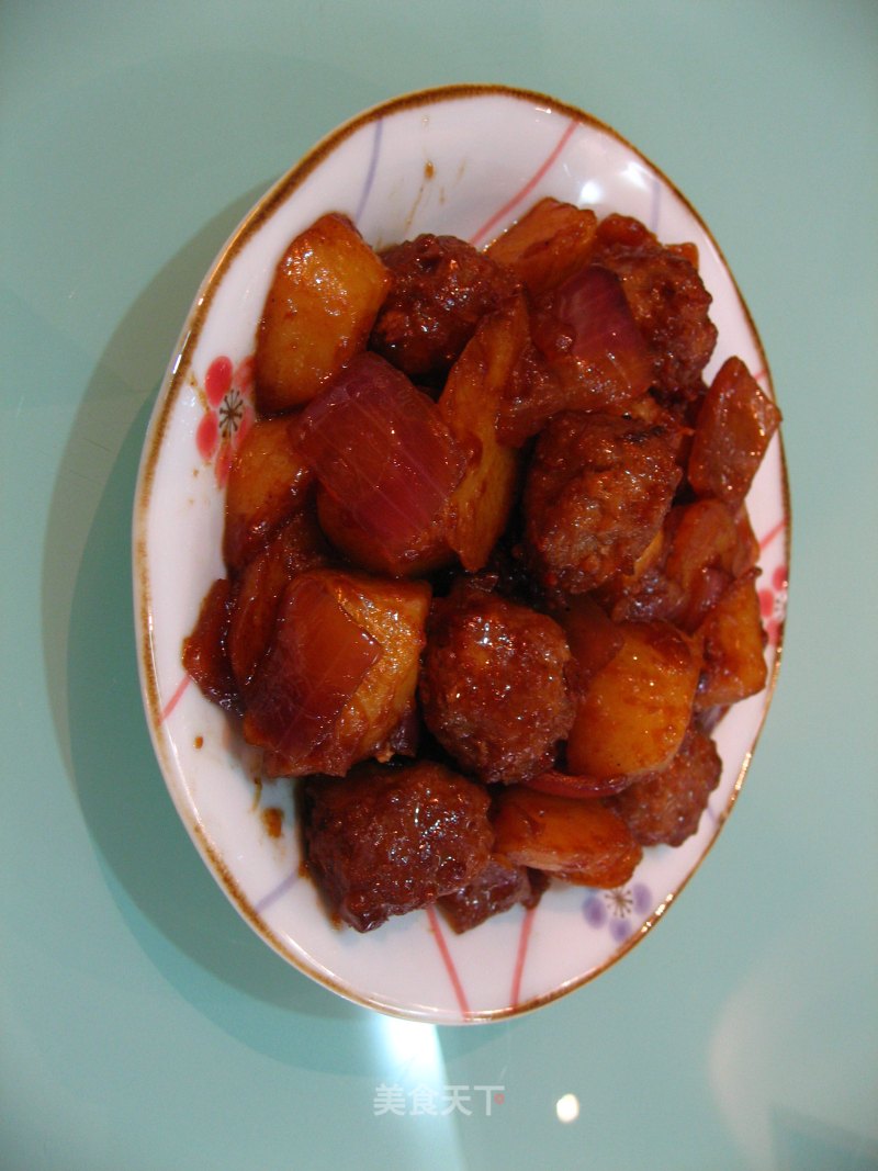 Potato Roast Meatballs recipe