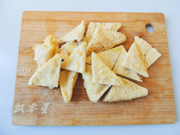 Baby Vegetable Tofu with Oil recipe