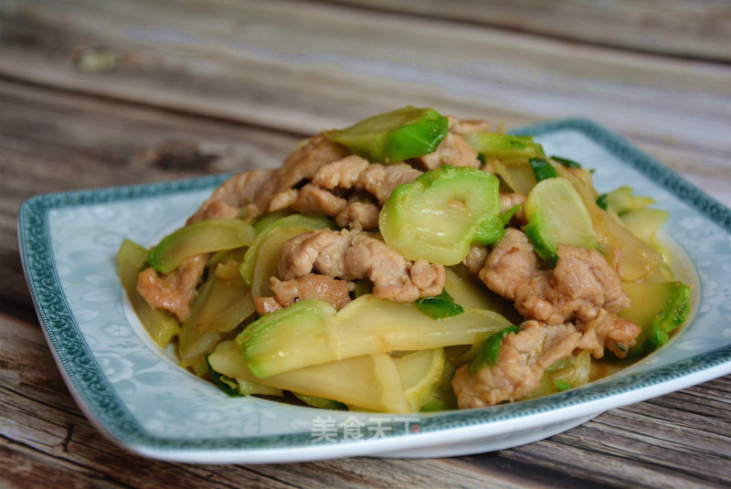 Stir-fried Pork with Mustard recipe