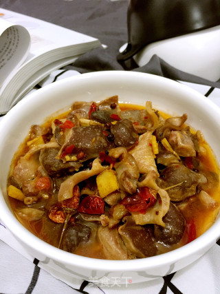Spicy Duck Gizzards recipe