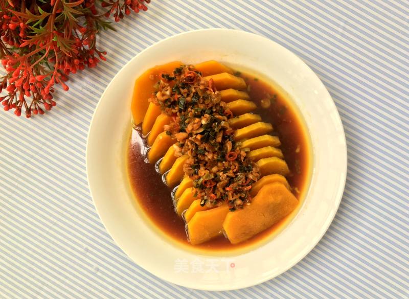 Steamed Pumpkin recipe