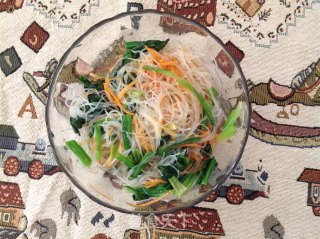 Vermicelli Spinach recipe