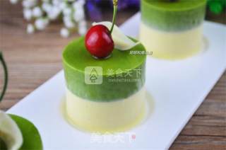 Matcha Vanilla Mousse recipe