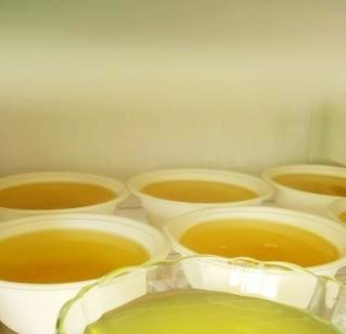 Yellow Peach Pudding recipe