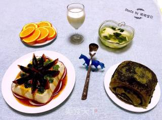 Fancy Preserved Egg Tofu recipe