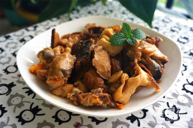 Stir-fried Chicken with Mushrooms recipe