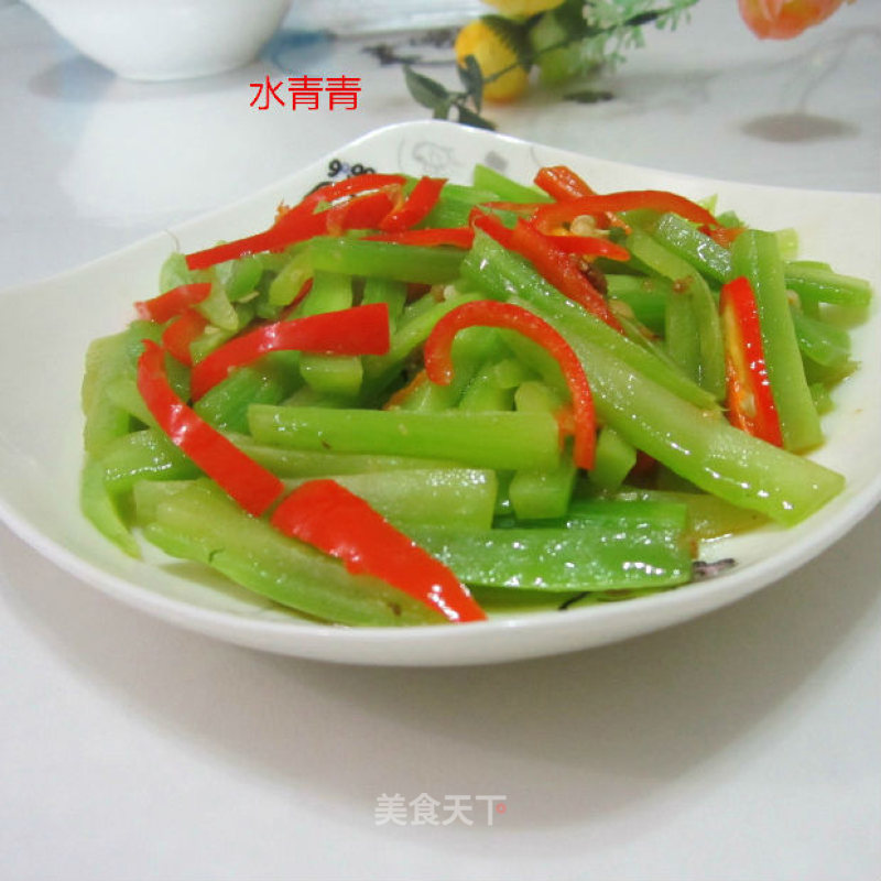 Yuxiang Lettuce Strips recipe