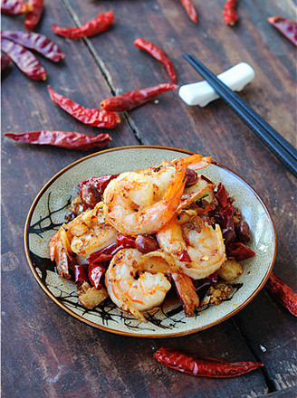 Kung Pao Anchovy Shrimp