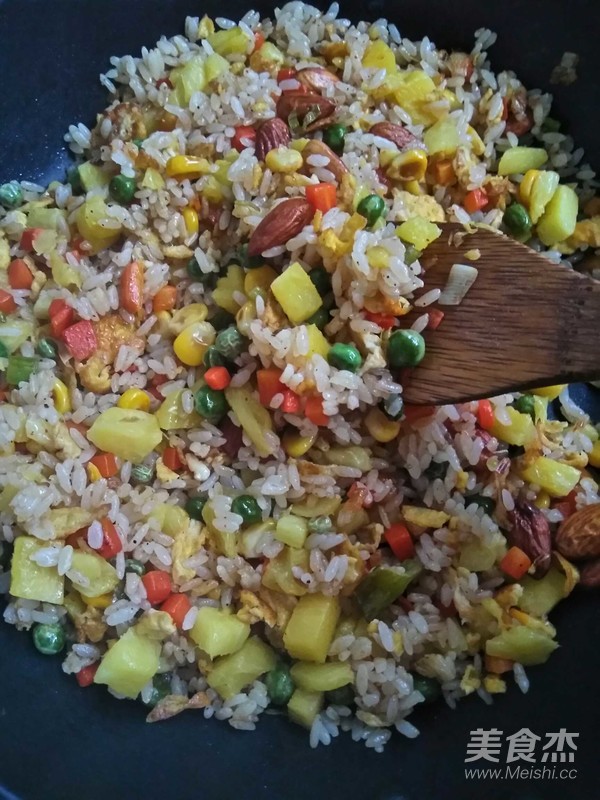 Pineapple Butternut Fried Rice recipe