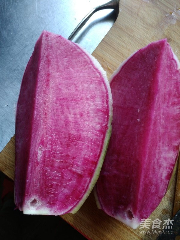 Sweet and Sour Red Radish recipe