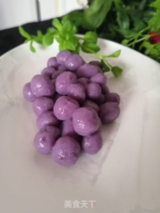 Purple Sweet Potato Grapes recipe