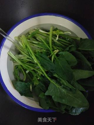 Vegetarian Stir-fried Spinach recipe