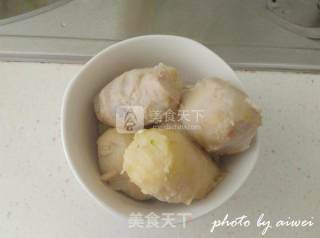 Taro Soup with Dried Shrimp and Vegetables recipe