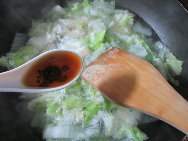 Egg Long Liyu Chinese Cabbage Soup recipe
