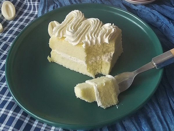 White Chocolate Cream Layer Cake recipe