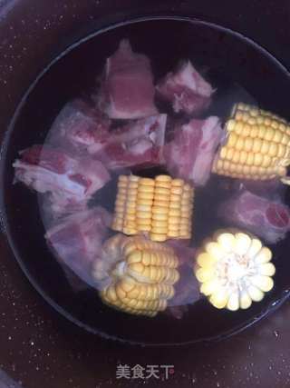 Corn Yam Pork Ribs Soup recipe
