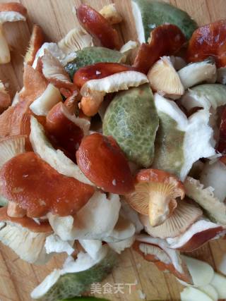 Green Pepper Wild Mushroom recipe