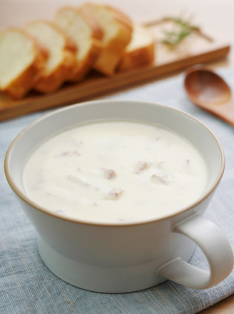 Creamy Mushroom Soup [ms. Kong Teaches Cooking] recipe