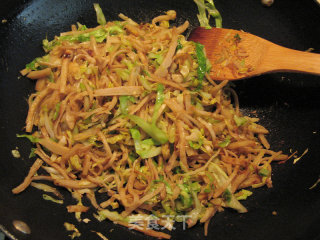 Stir-fried Cabbage Shreds recipe