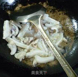 Fried Squid with Bamboo Shoots and Dried Vegetables recipe