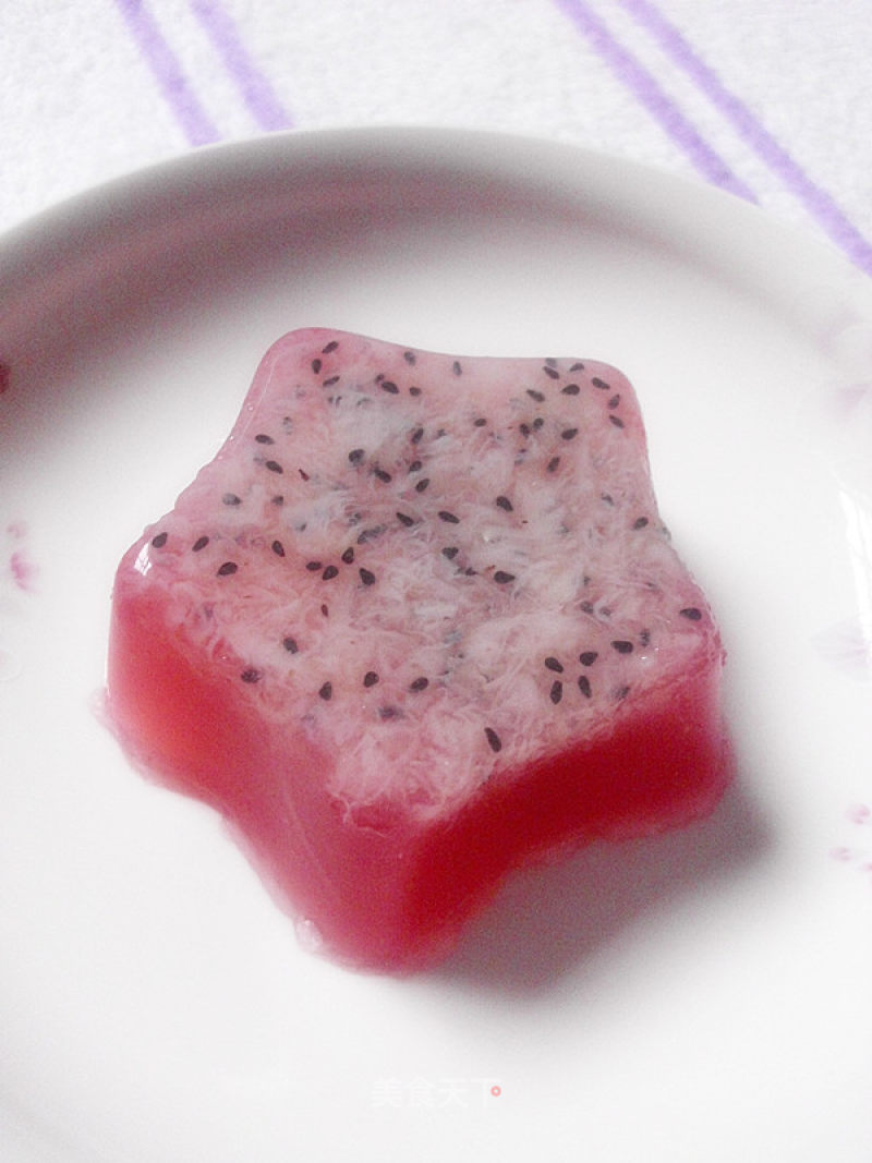 Dragon Fruit Jelly recipe