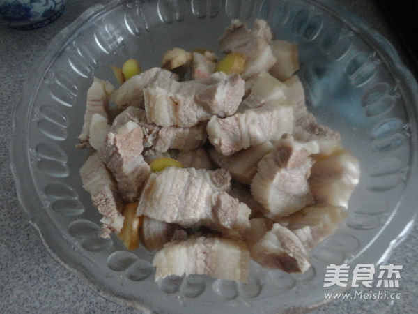 Braised Pork with Pleurotus Eryngii recipe