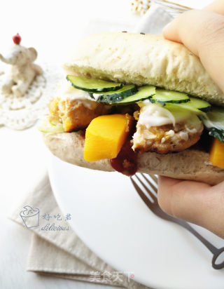 Mango Chicken Burger recipe
