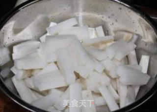 Lime Sweet and Sour Radish recipe
