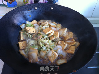 Tofu Stewed with Cabbage recipe
