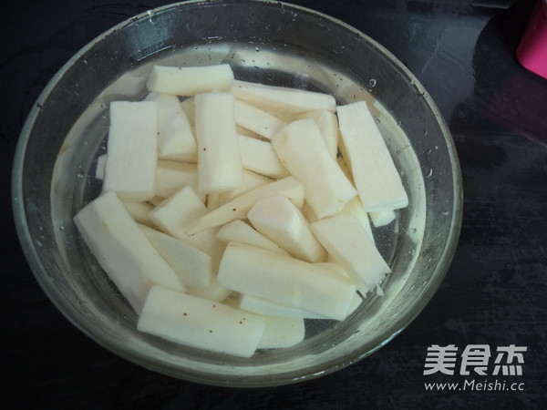 Yam Pork Ribs Soup recipe