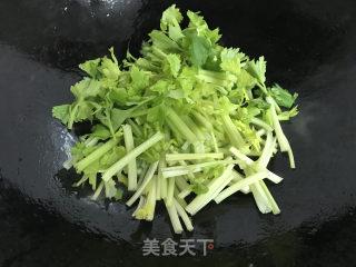 Crispy Dry Fried Celery recipe