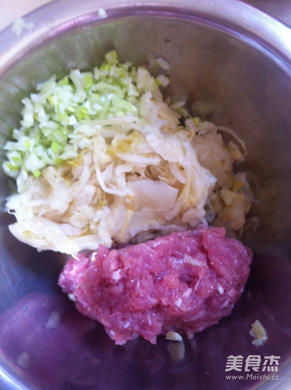 Sauerkraut and Beef Buns recipe