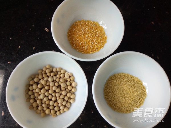 Corn Millet Soy Milk recipe