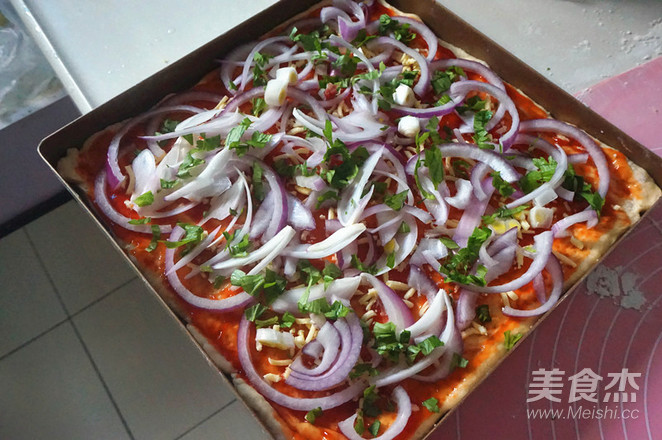 Sausage Pizza recipe